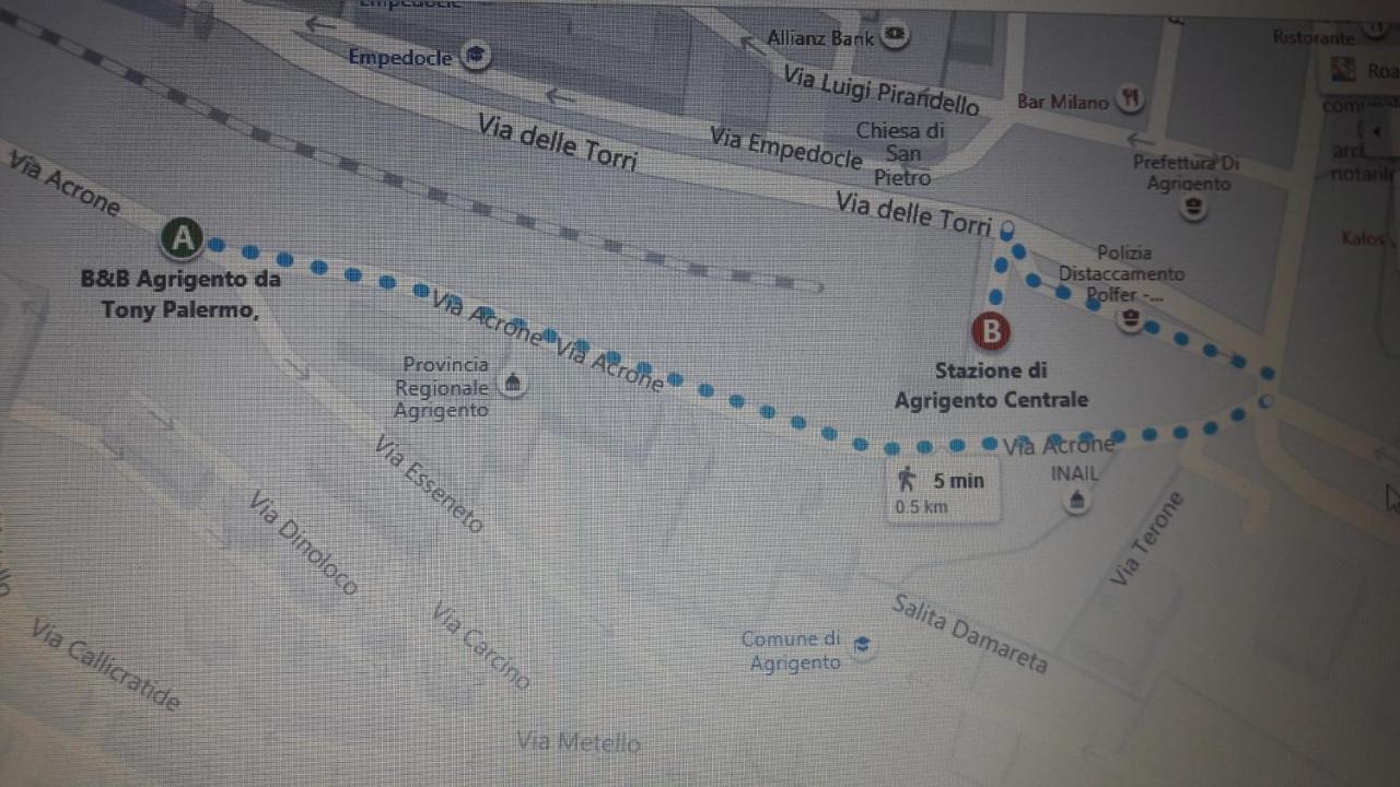 B&B Agrigento Da Tony Palermo المظهر الخارجي الصورة
